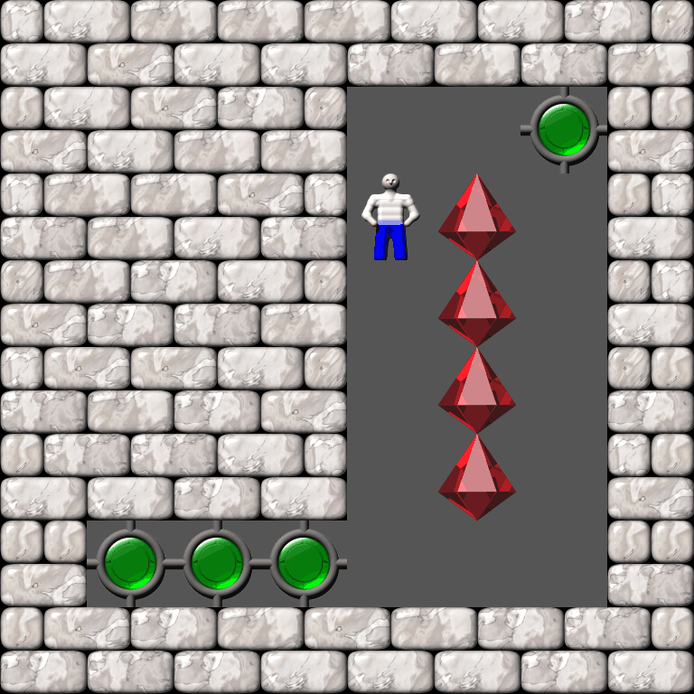 Сокобан More Bugs collections уровень 253